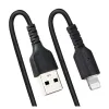 Cable StarTech.com - USB-A a Lightning - Espiral - 50cm - Negro - RUSB2ALT50CMBC