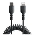 Cable StarTech.com - USB-C a Lightning - Espiral - 1m - Negro - RUSB2CLT1MBC Cable StarTech.com - USB-C a Lightning - Espiral - 1m - Negro - RUSB2CLT1MBC