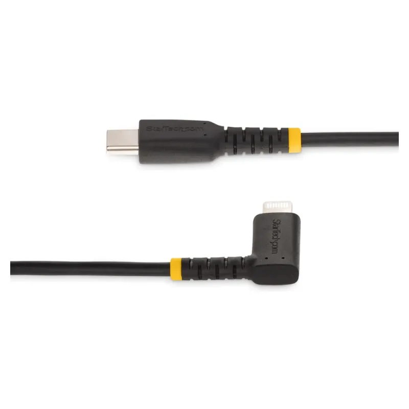Cable StarTech.com - USB-C a Lightning - 2m - Negro - RUSB2CLTMM2MR