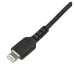 Cable USB StarTech.com RUSBCLTMM2MB - USB-C a Lightning - 2 Mts - Fibra Aramida - Negro - RUSBCLTMM2MB Cable USB StarTech.com RUSBCLTMM2MB - USB-C a Lightning - 2 Mts - Fibra Aramida - Negro - RUSBCLTMM2MB