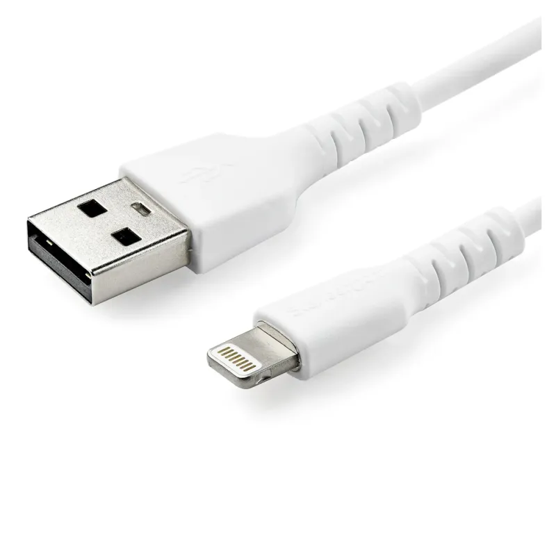Cable Startech.com RUSBLTMM1M - USB Lightning - 1M - Blanco - RUSBLTMM1M