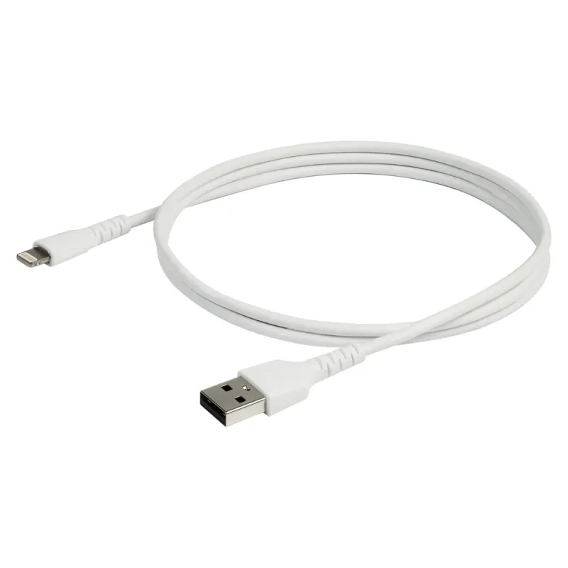 Cable Startech.com RUSBLTMM1M - USB Lightning - 1M - Blanco - RUSBLTMM1M