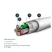 Cable Startech.com RUSBLTMM1M - USB Lightning - 1M - Blanco - RUSBLTMM1M