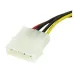Cable de Alimentación StarTech.com SATAPOWADAP - Molex 4 Pines a SATA 15 Pines - 15cm - SATAPOWADAP Cable de Alimentación StarTech.com SATAPOWADAP - Molex 4 Pines a SATA 15 Pines - 15cm - SATAPOWADAP
