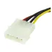 Cable de Alimentación StarTech.com SATAPOWADAP - Molex 4 Pines a SATA 15 Pines - 15cm - SATAPOWADAP Cable de Alimentación StarTech.com SATAPOWADAP - Molex 4 Pines a SATA 15 Pines - 15cm - SATAPOWADAP