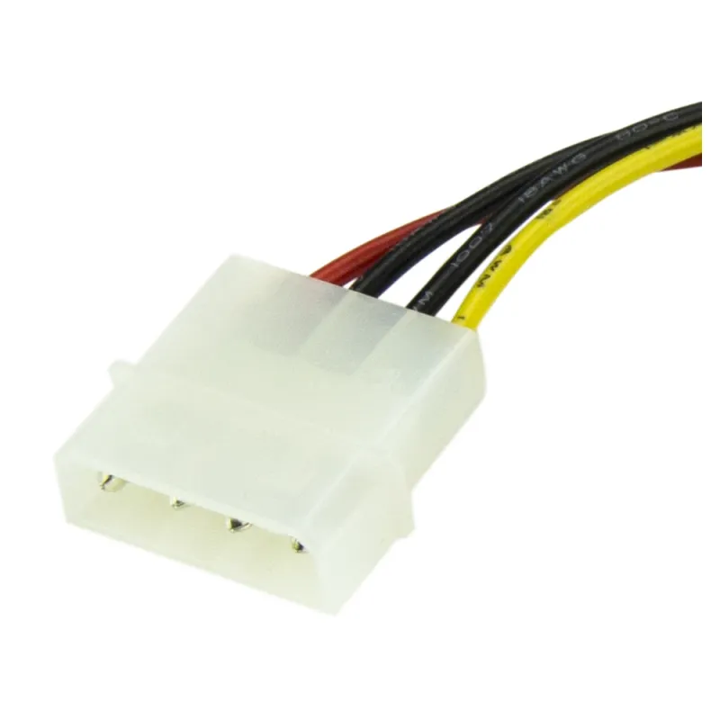 Cable de Alimentación StarTech.com SATAPOWADAP - Molex 4 Pines a SATA 15 Pines - 15cm - SATAPOWADAP