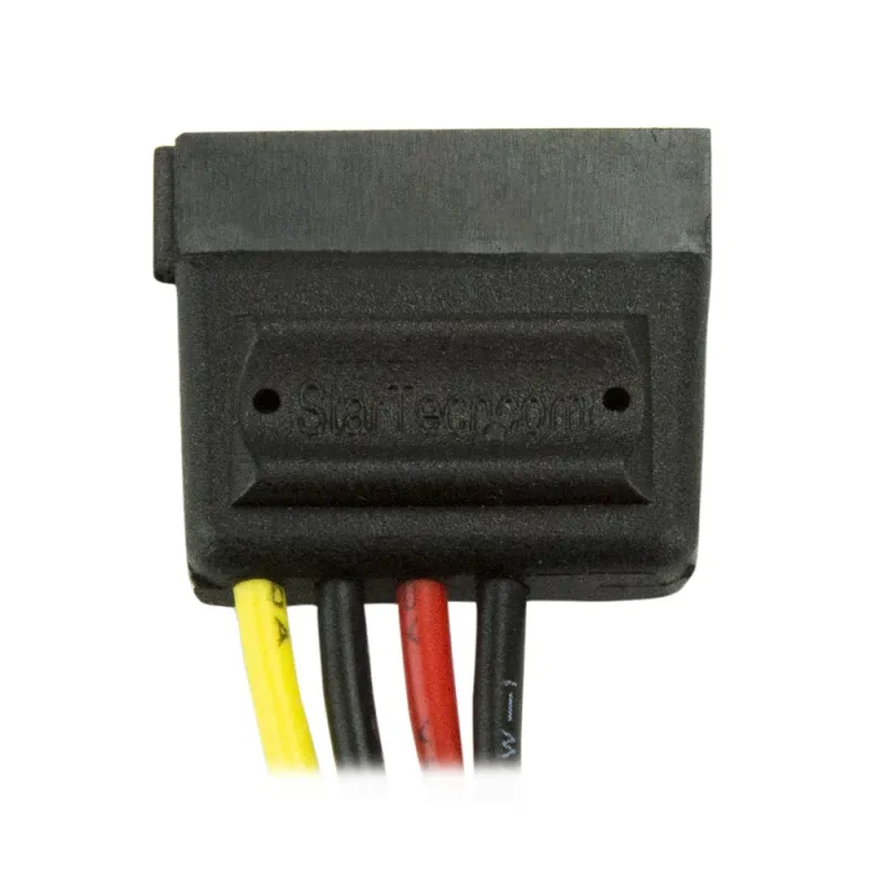 Cable de Alimentación StarTech.com SATAPOWADAP - Molex 4 Pines a SATA 15 Pines - 15cm - SATAPOWADAP
