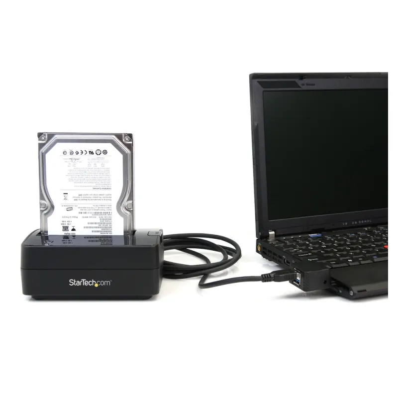 Docking Station StarTech.com - 2.5"/3.5" - USB 3.0 - SATA - HDD - SATDOCKU3S