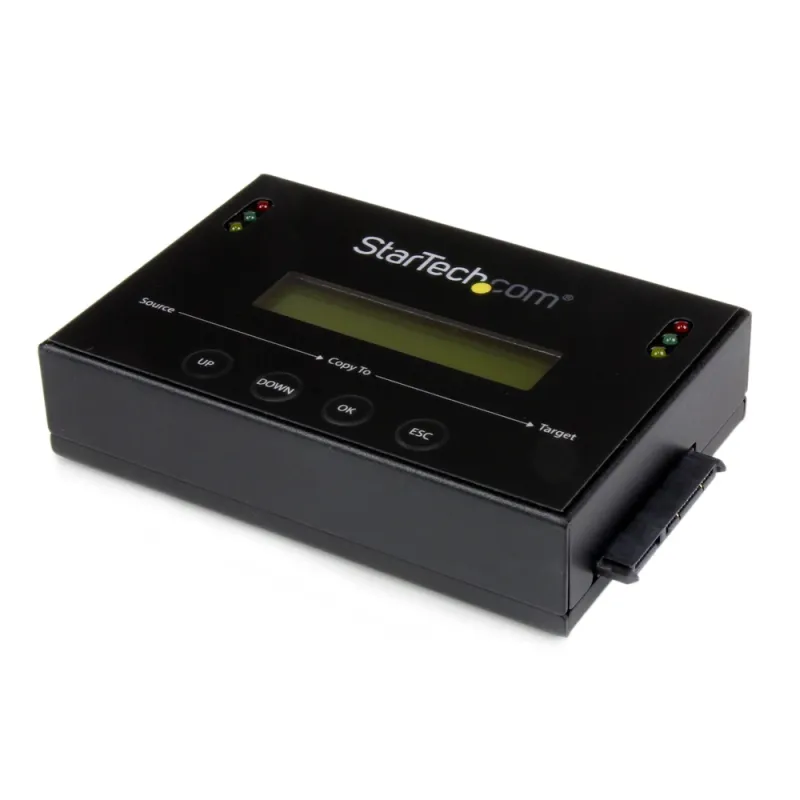 Duplicador StarTech.com - 2.5"/3.5" - SATA - HDD/SSD - Negro - SATDUP11IMG