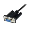 Cable StarTech.com 2m Modem Nulo Serial DB9 Hembra a Macho - SCNM9FM2MBK