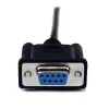 Cable StarTech.com 2m Modem Nulo Serial DB9 Hembra a Macho - SCNM9FM2MBK