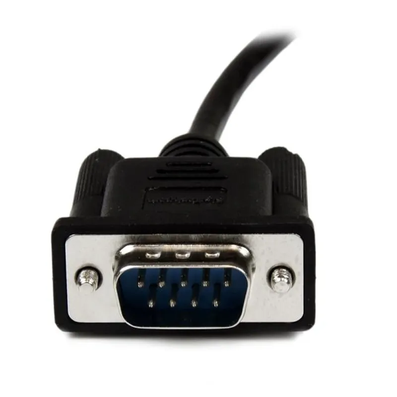 Cable StarTech.com 2m Modem Nulo Serial DB9 Hembra a Macho - SCNM9FM2MBK