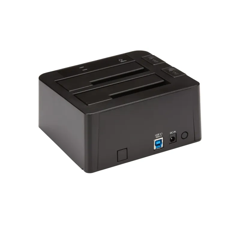 Docking Station StarTech.com - 2.5"/3.5" - USB 3.1 - SATA - HDD/SSD - 2 Bahías - SDOCK2U313