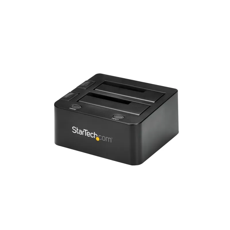 Docking Station StarTech.com - 2.5"/3.5" - USB 3.0 - SATA - HDD/SDD - 2 bahías  - SDOCK2U33