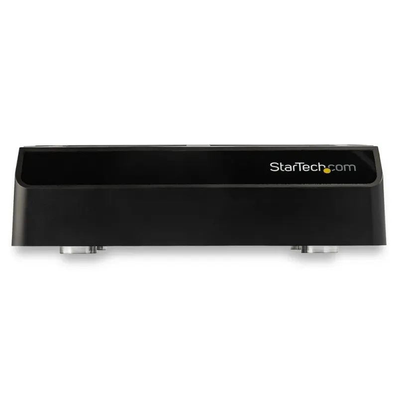 Docking Station StarTech.com - 2.5"/3.5" - USB 3.1 - SATA - 4 Bahías - HDD/SSD - Negro - SDOCK4U313