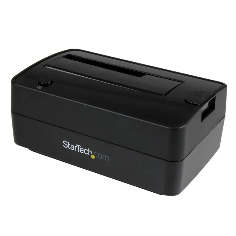 Estación de conexión StarTech.com SDOCKU313E - para Disco Duro SATA - 2.5" / 3.5" - USB 3.1 - Negro - SDOCKU313E