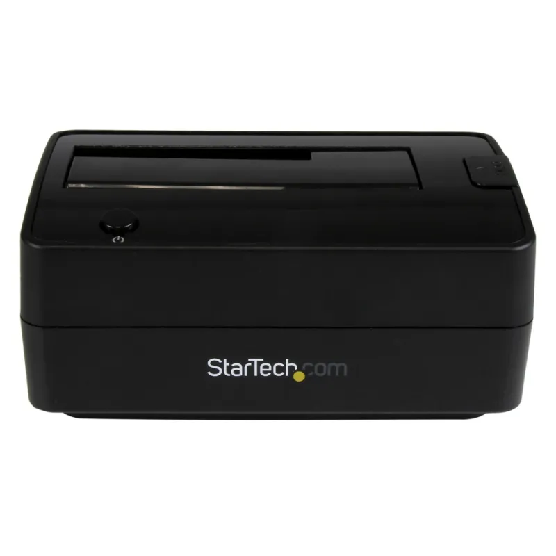 Estación de conexión StarTech.com SDOCKU313E - para Disco Duro SATA - 2.5" / 3.5" - USB 3.1 - Negro - SDOCKU313E