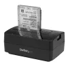 Estación de conexión StarTech.com SDOCKU313E - para Disco Duro SATA - 2.5" / 3.5" - USB 3.1 - Negro - SDOCKU313E