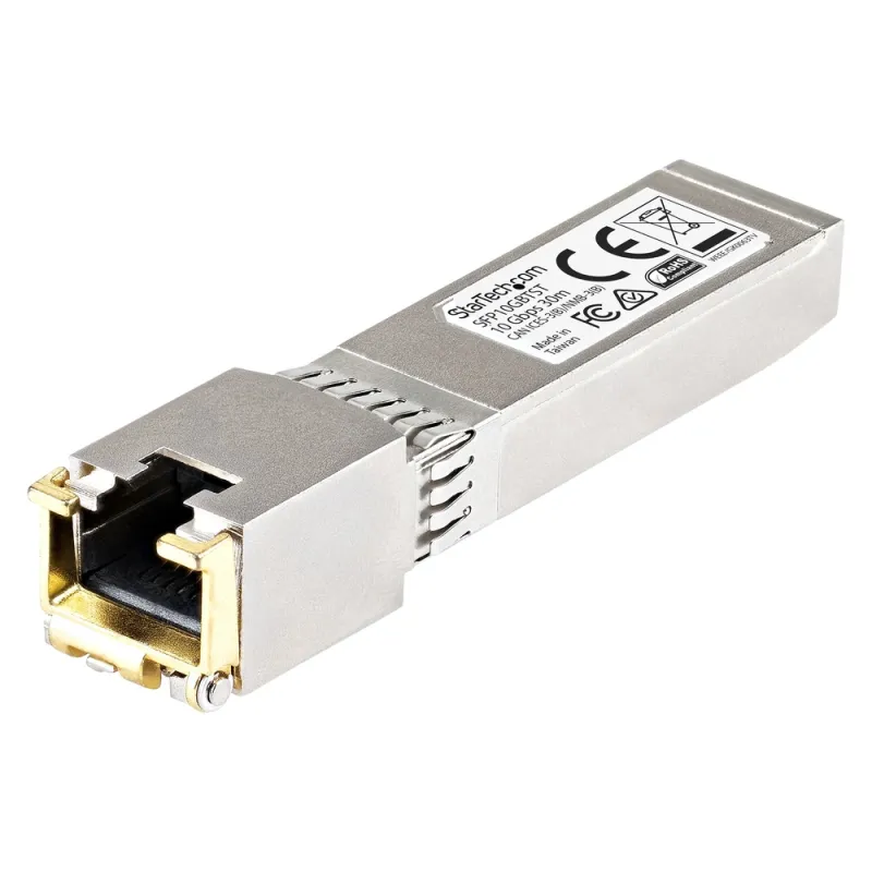 Módulo Transceptor StarTech.com - Cobre - SFP+ - 30m - Plata - SFP10GBTCST