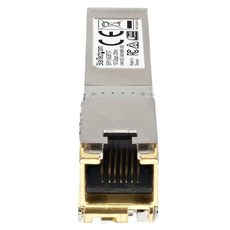 Módulo Transceptor StarTech.com - Cobre - SFP+ - 30m - Plata - SFP10GBTCST