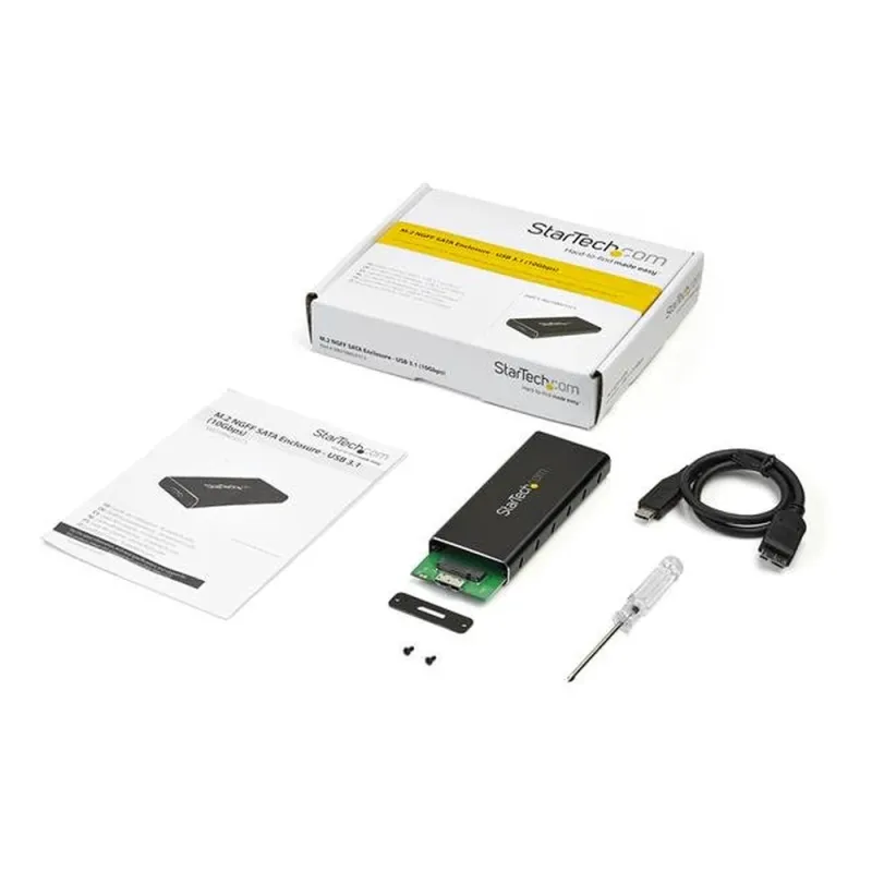 Gabinete StarTech.com - M.2 - USB 3.1 - SSD - SM21BMU31C3
