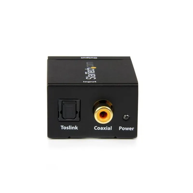 Convertidor de Audio StarTech.com - Digital Coaxial SPDIF / Toslink a RCA Analógico -  - SPDIF2AA