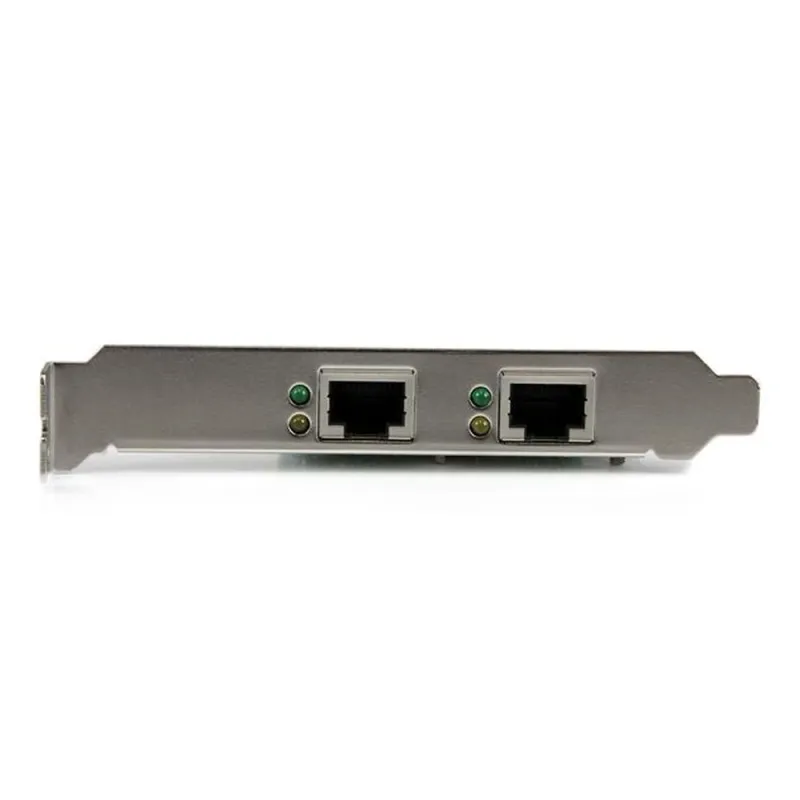 Tarjeta de Red StarTech.com - PCI-Express - 2000 Mbit/s - 2x Ethernet - ST1000SPEXD4