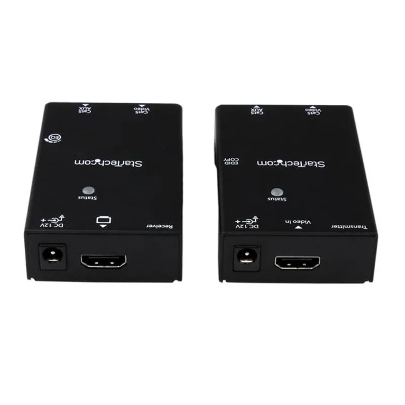 Kit Extensor de Video y Audio StarTech.com HDMI por Cable UTP - Cat5 - Cat6 RJ45 con Power over Cable - 50m - ST121SHD50