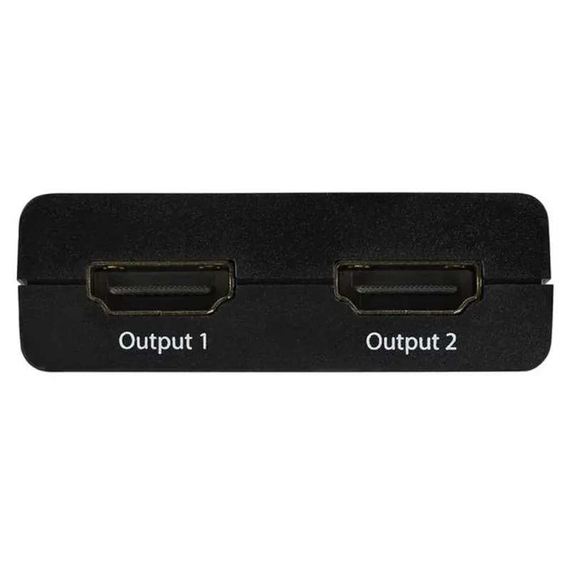 Divisor de Vídeo StarTech.com HDMI de 2 Puertos - Splitter HDMI 4k 30Hz de 2x1 Alimentado por USB - ST122HD4KU