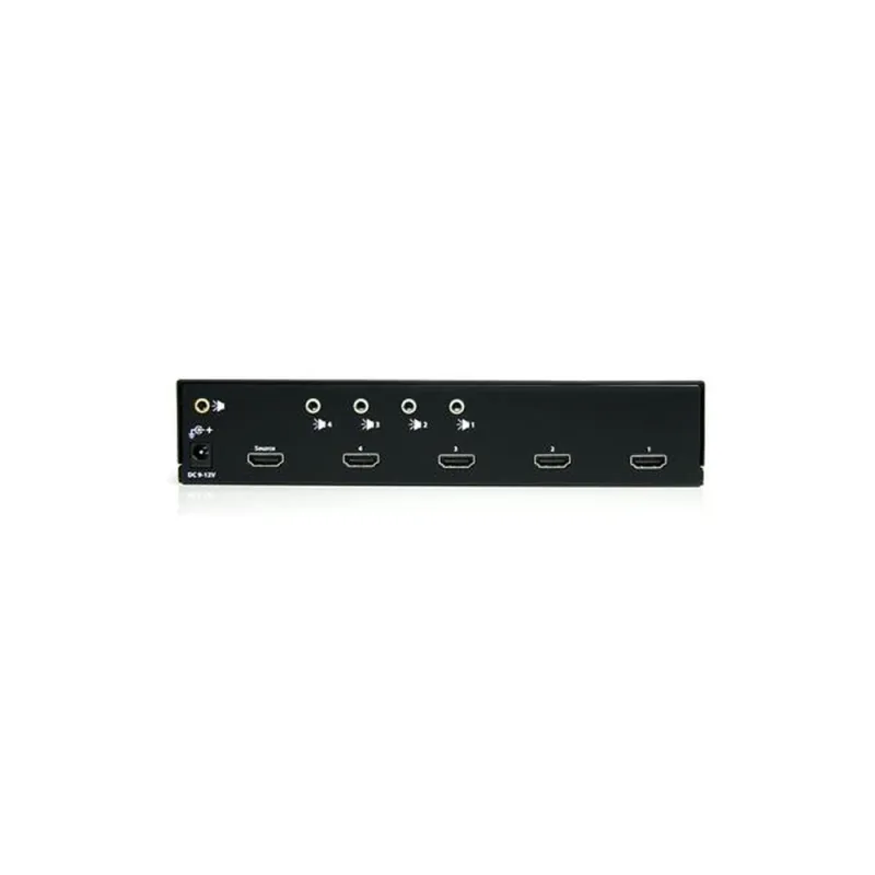 Divisor StarTech.com ST124HDMI2 - HDMI 4 Puertos - Audio Splitter - 1920x1200 - 1080p - ST124HDMI2