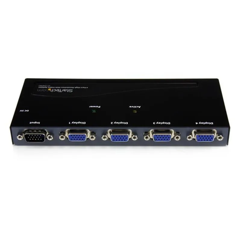 Duplicador Divisor StarTech.com ST124PRO Splitter VGA - 4 Puertos - 350MHz - Duplicador - ST124PRO