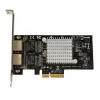 Tarjeta de Red StarTech.com - PCI-Express - 2000 Mbit/s - 2x Ethernet - ST2000SPEXI