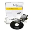 Tarjeta de Red StarTech.com - PCI-Express - 2000 Mbit/s - 2x Ethernet - ST2000SPEXI
