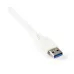 Hub USB StarTech.com - 3 Puertos USB 3.0 - Adaptador Ethernet - Blanco - ST3300G3UA