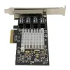 Tarjeta de Red StarTech.com - PCI-e - 2000 Mbit/s - 4x Ethernet - ST4000SPEXI