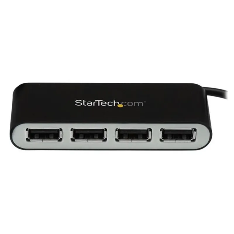 Hub StarTech.com ST4200MINI2 - USB 2.0 - 4 Puertos - Negro - ST4200MINI2