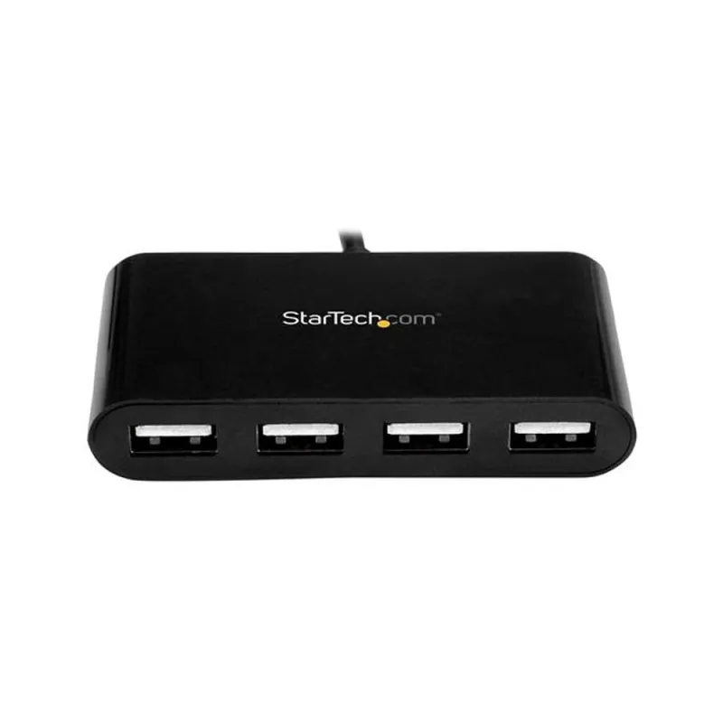 Hub USB StarTech.com ST4200MINIC - 4 Puertos - USB Tipo C a USB Tipo A - Negro - ST4200MINIC