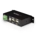 Concentrador HUB Industrial StarTech.com - 4 Puertos USB 2.0 - Soporte de Montaje  - ST4200USBM