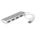 Concentrador StarTech.com USB 3.0 4 Puertos Hub con Cable Incorporado - ST43004UA Concentrador StarTech.com USB 3.0 4 Puertos Hub con Cable Incorporado - ST43004UA
