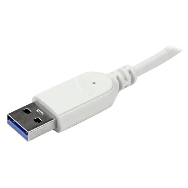 Concentrador StarTech.com USB 3.0 4 Puertos Hub con Cable Incorporado - ST43004UA