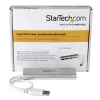 Concentrador StarTech.com USB 3.0 4 Puertos Hub con Cable Incorporado - ST43004UA