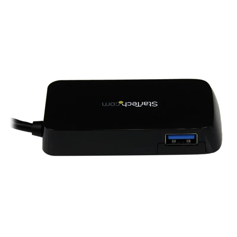 Adaptador StarTech.com Hub USB 3.0 Super Speed para Laptop de 4 Puertos - ST4300MINU3B