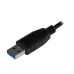 Adaptador StarTech.com Hub USB 3.0 Super Speed para Laptop de 4 Puertos - ST4300MINU3B Adaptador StarTech.com Hub USB 3.0 Super Speed para Laptop de 4 Puertos - ST4300MINU3B