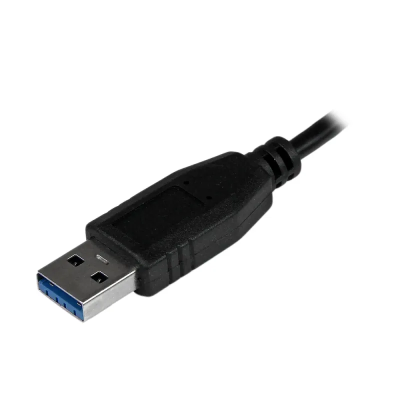 Adaptador StarTech.com Hub USB 3.0 Super Speed para Laptop de 4 Puertos - ST4300MINU3B