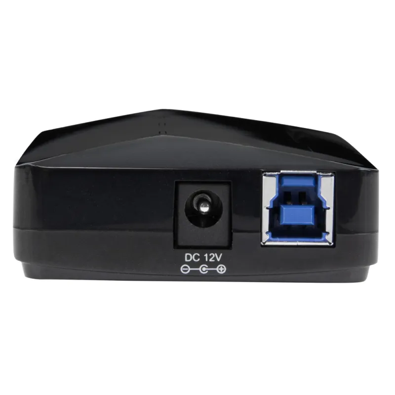 Hub StarTech.com ST53004U1C - USB 3.0 - 4 Puertos - Negro - ST53004U1C