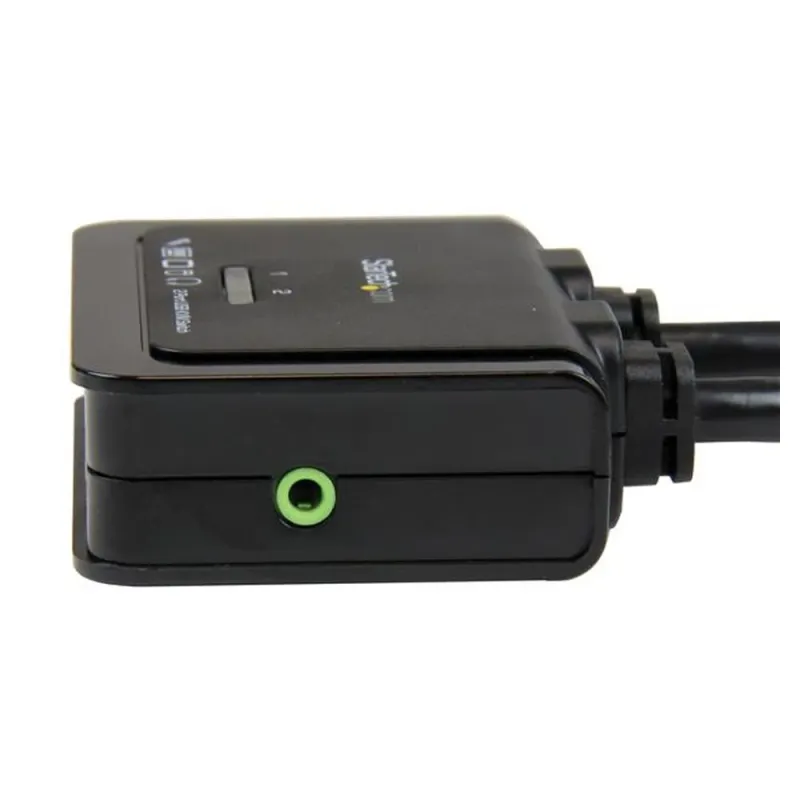 KVM StarTech.com - 2 Puertos HDMI - 2x USB - 2x 3.5mm - 85 cm - SV211HDUA