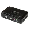 KVM StarTech.com - 2 Puertos VGA - 2x USB-A - 2x USB-B - 2x 3.5mm - SV211KUSB