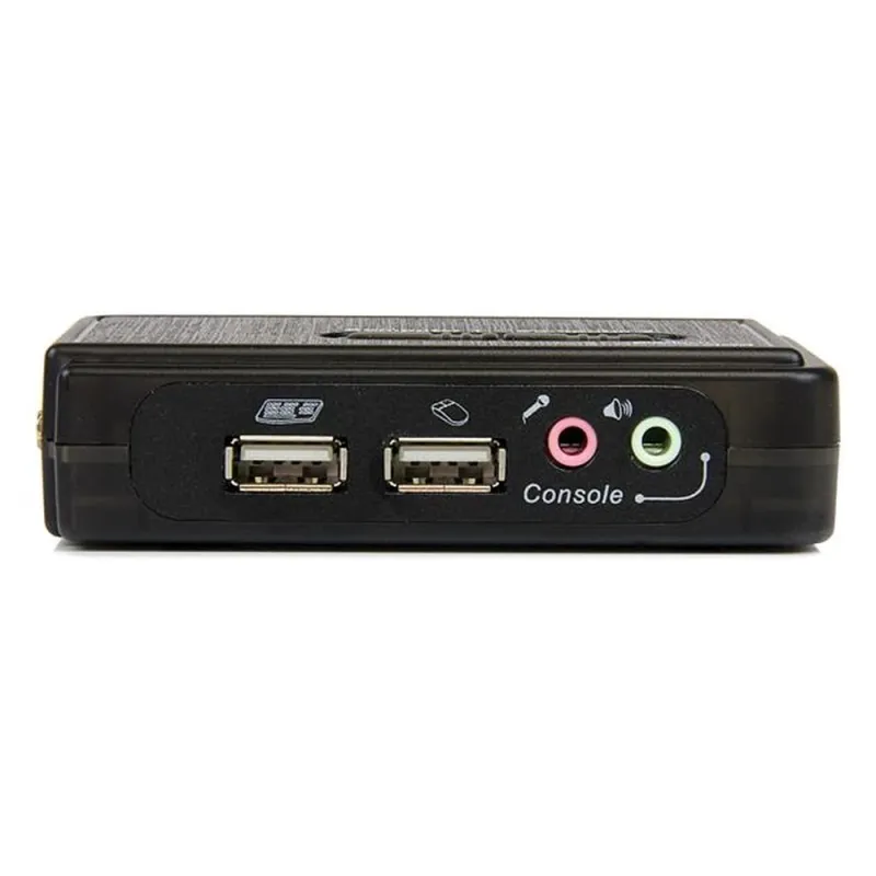KVM StarTech.com - 2 Puertos VGA - 2x USB-A - 2x USB-B - 2x 3.5mm - SV211KUSB
