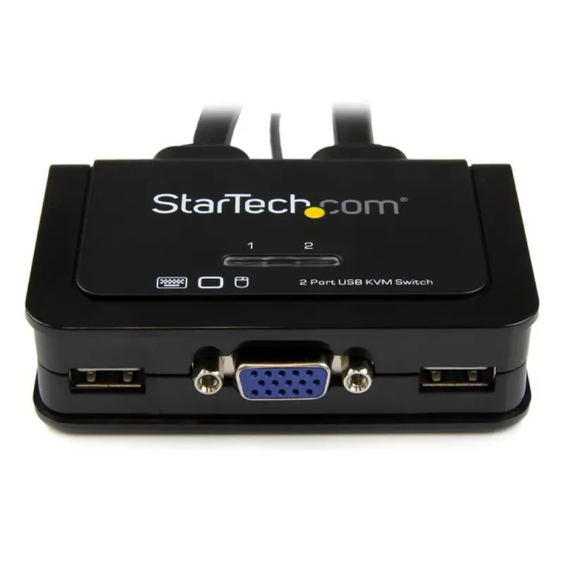 KVM StarTech.com - 2 Puertos VGA - 2x USB - 85cm - SV211USB