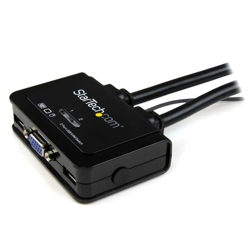 KVM StarTech.com - 2 Puertos VGA - 2x USB - 85cm - SV211USB